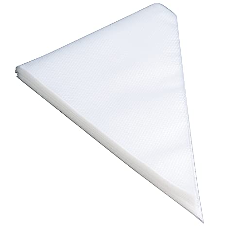 Prestee 200 Pieces Anti Burst Piping Bags - 12 Inch, Pastry Bags, Icing Piping Bags, Tipless Piping Bags, Icing Bags, Frosting Bags, Piping Bags, Cookie Decorating Supplies