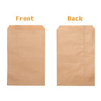 100-pack 3x5 Inches Natural Kraft Paper Bags for Bakery Cookies Treats Snacks Sandwiches Popcorn Small Gift bag