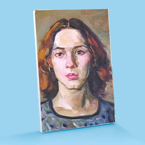 42 Pack 5x7 Inch Canvases for Painting,10 oz Double Primed Acid-Free 100% Cotton Canvas Panels,Blank Flat Canvas Board for Acrylics Oil Watercolor Paints