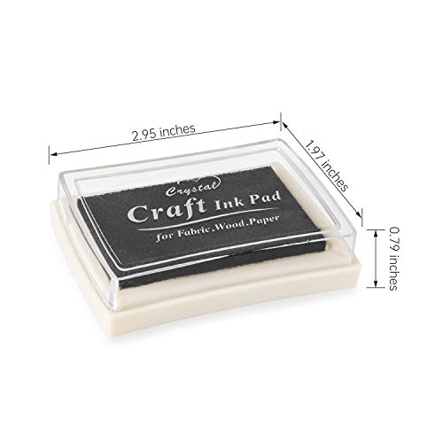 Ink Pad, 15 Colors Finger Washable Stamp Pads for Kids