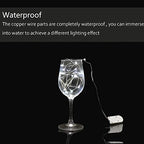 LEDIKON 24 Pack Cool White Fairy Lights Battery Operated 3.3ft 20 LED Firefly Lights, Waterproof Mini String Lights for Wedding Party Crafts Mason Jars Decor