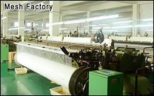 3 Yards 1.27 Meters Silk Screen Printing Fabric Mesh Screen Printing Mesh Wide High Tension Mesh Making Ink Supplies 160 Mesh（64T）