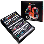 Zenacolor Oil Paint Set 48 x 12mL (0.4Oz) Pack of 48 Tubes of Oil Paints for Canvas Painting