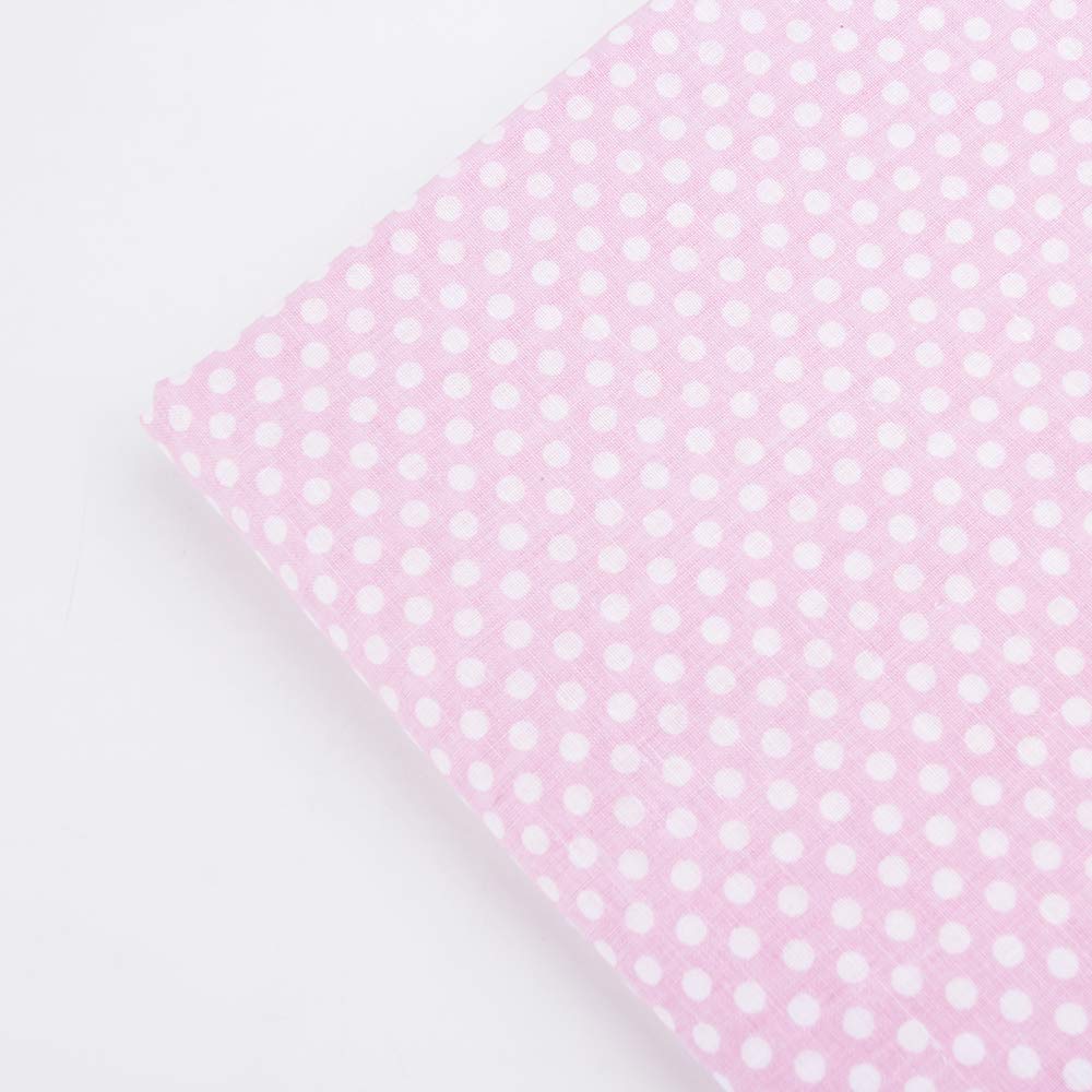 7Pcs 20" x 20" Cotton Fabric DIY Making Supplies Quilting Patchwork Fabric Fat Quarter Bundles DIY for Quilting Patchwork Cushions Cotton Fabric for Patchwork (20" x 20", Pink)