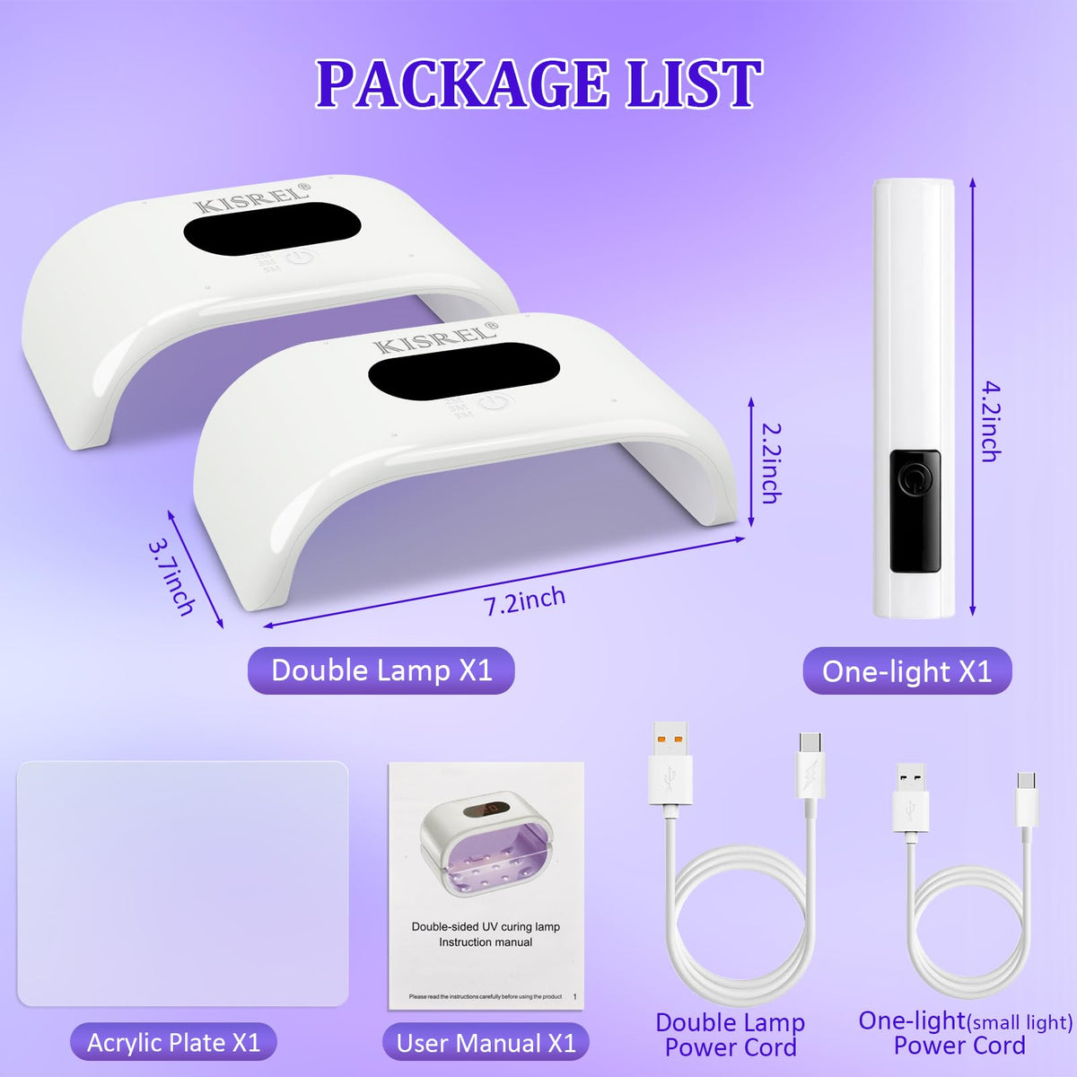 UV Light for Resin, Large Double-Sided Light with UV Flashlight, 2-in-1 Detachable Resin Curing Machine, 3-Speed Digital Display, 36w Fast Curing Lamp for Crafts, Jewellery Making