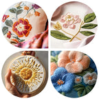 150 Color Skeins Rainbow Color Embroidery Floss，Cross Stitch Threads, Bracelet Yarn, Craft Floss
