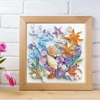 ZQEATRY Shell & Starfish Diamond Art Kit — 12×12 Inch
