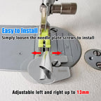 Sewing Rolled Hemmer Foot 8PCS Rolled Hem Presser Foot 3/4/5/6/7/8/9/10mm 8 Sizes Wide Rolling Hem Foot Sewing Machine Presser Feet Hemmer Home Industrial Curved Scroll Hemming Feet