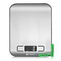Etekcity Food Kitchen Scale, Digital Grams and Ounces for Weight Loss, Baking, Cooking, Keto and Meal Prep, LCD Display, Medium, 304 Stainless Steel