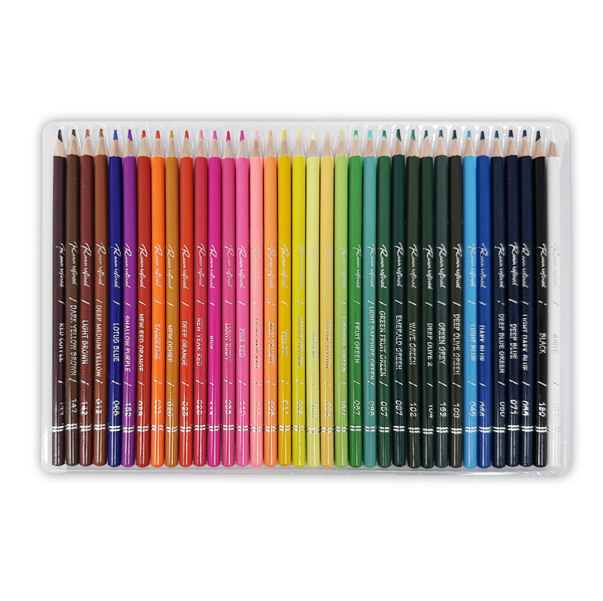 RAAM REFINED 72 Premium Colored Pencils for Adult Coloring, Artist Soft Series Lead Cores with Vibrant Colors, Professional Oil Based Colored Pencils, Drawing Pencils, Art Pencils Gift Box