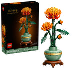 LEGO Botanicals Chrysanthemum Building Set for Adults Ages 18+ - Artificial Flower for Dinner Table Centerpieces & Decoration - Gift for Graduation - 10368