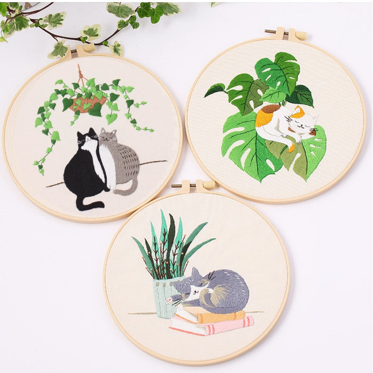 Embroidery Kits for Beginners, Embroidery Kits for Adults, Easy Embroidery Kit
