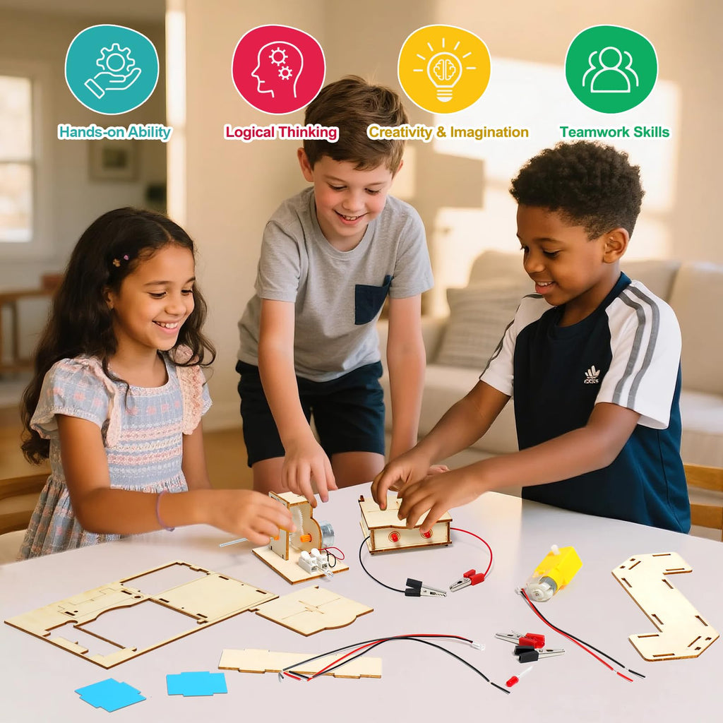 Wooden STEM Science & Craft Kit for Kids Ages 8–12