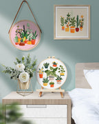 3 Pack Embroidery Kit for Adult, Embroidery DIY Starter Kit, with Stamped Patterns, Hoop, Tools, Colorful Threads with Needles, Instructions
