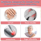 Magnetic Necklace Clasps and Closures, 12PCS Gold & Silver Magnetic Lobster Clasp Extenders for Necklaces & Bracelets, Easy Jewelry Converter for Women, Seniors, and Everyday Wear
