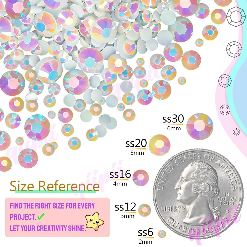 qiipii Pure Black Resin Flatback Rhinestones for Crafting 2mm 3mm 4mm 5mm 6mm Flatback Jelly Stones Solid Black Gems Diamonds for Face Eyes Makeup Tumblers Mugs Bottles DIY Crafts Clothes Shoes Phones