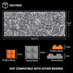 TG BLOCKS Star Trench 3D Wars Run Wall Art Craft Kit, Micro Brick Framed, Creative Activity Hobbies for Teens and Adults, DIY Home, Office Decor, Suitable for Kids 8+