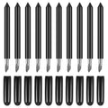 10PCS Deep Point Cutting Blades Compatible with Maker/Maker 3/Explore Air/Air 2/Explore Air 3 Cutting Machines Replacement Blades for Glitter Vinyl, Cardstock, Faux Leather, Adhesive Foil, Vellum