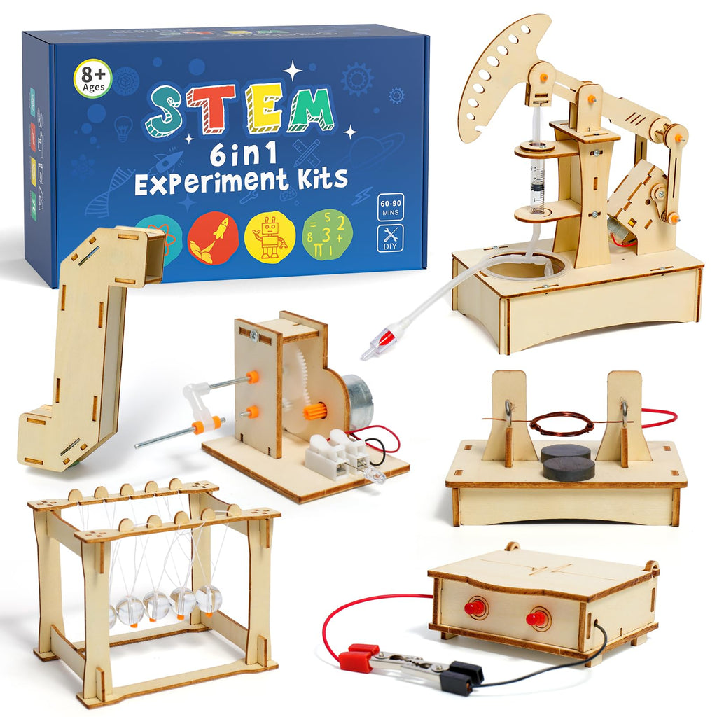 Wooden STEM Science & Craft Kit for Kids Ages 8–12