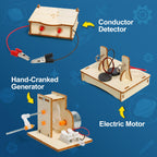 Wooden STEM Science & Craft Kit for Kids Ages 8–12