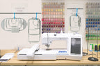 New brothread Embroidery Machine Hoop 3 in 1 Set(SA431+SA432+SA434) Compatible with Brother SE700 PE545 SE600 LB5500 PE535 550D SE630 LB5000 SE625 SE425 SE400 PE540D PE525 PE500 BabyLock Sofia2 Verve