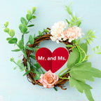 Grapevine Wreath Set, Marrywindix 16 Pieces Natural Vine Branch Wreath Christmas DIY Rattan Wreath Garland for Christmas Holiday Craft Wedding Decor (3 in.)