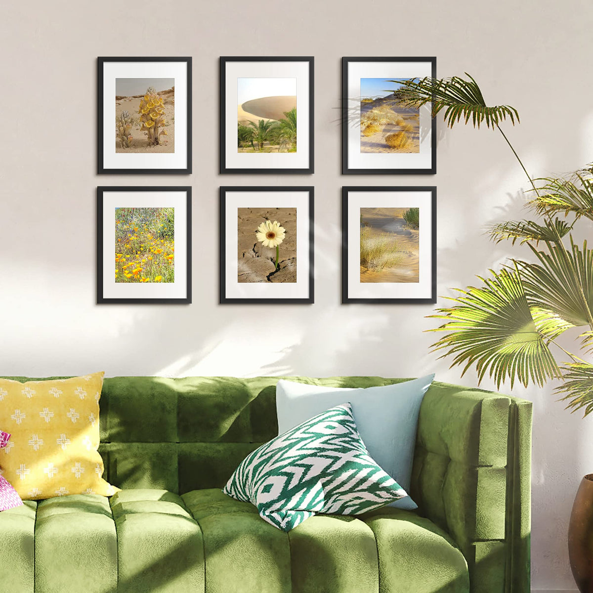 upsimples 5-Pack 11×14-Inch Black Picture Frames
