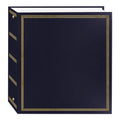 Pioneer Photo Albums TR-100/NB TR-100 Navy Blue Magnetic 3-Ring Photo Album 100 Page