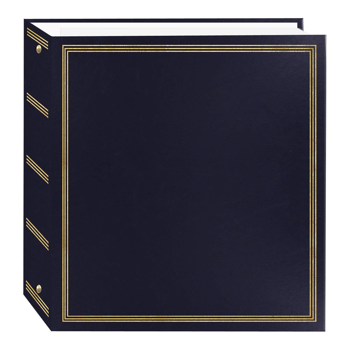Pioneer Photo Albums TR-100/NB TR-100 Navy Blue Magnetic 3-Ring Photo Album 100 Page