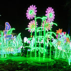 St. Patricks Day String Lights Outdoor, 50 LED 16 FT Shamrocks Decorative Green Leaf Lights Battery Operated, 8 Lighting Modes & Timer, Waterproof for Home Garden Party Decoration, 1 Pack
