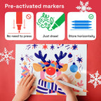 ARTISTRO Dual Tip Acrylic Paint Markers - Easy for All Ages & Levels Acrylic Paint Pens for Fabric, Rocks, Paper, Wood, Canvas, Glass, DIY (Dual Tip Brush + Fine, 24)