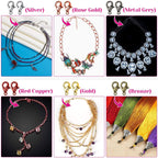 Jump Rings,   2340Pcs Open Jump Rings and Lobster Clasps Jewelry Making Supplies Kit for Necklace and Jewelry Repair