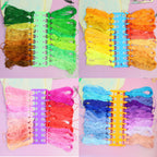Hyamass 10pcs Embroidery Floss Organizer Cross Stitch Thread Holder Storage Tool Needlework Project Card