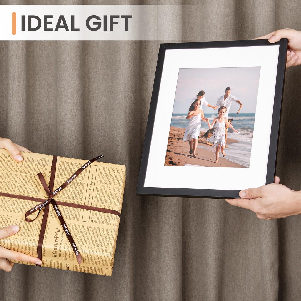 upsimples 5-Pack 11×14-Inch Black Picture Frames