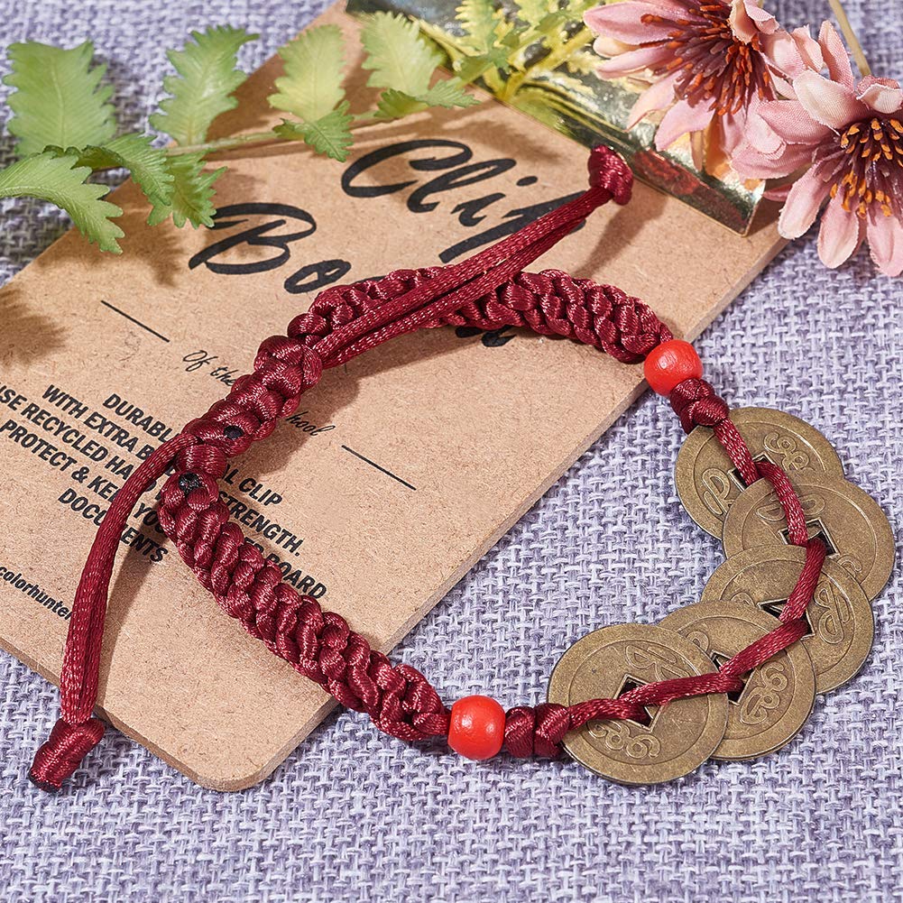 PH PandaHall 100 Yards 2mm Satin Rattail Cord Nylon String Trim Silk Cord Beading String for Friendship Bracelet Necklace Chinese Knot Macramé Trim Dream Catchers Braid Hair 10 Color