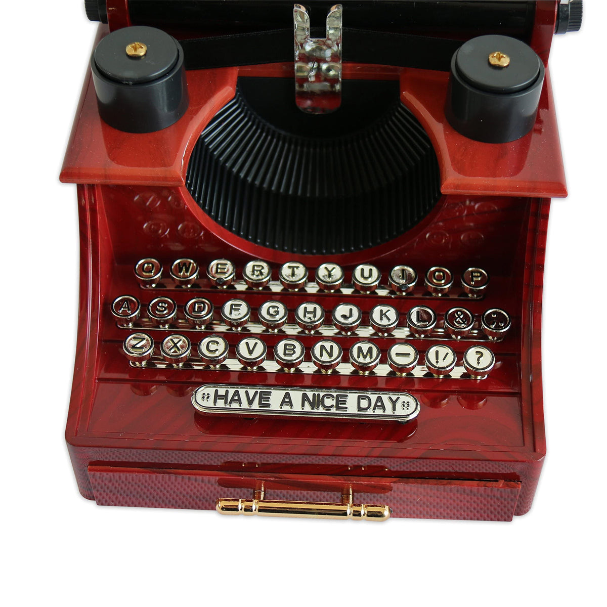 Alytimes Vintage Typewriter Music Box for Home/Office/Study Room Décor Decoration