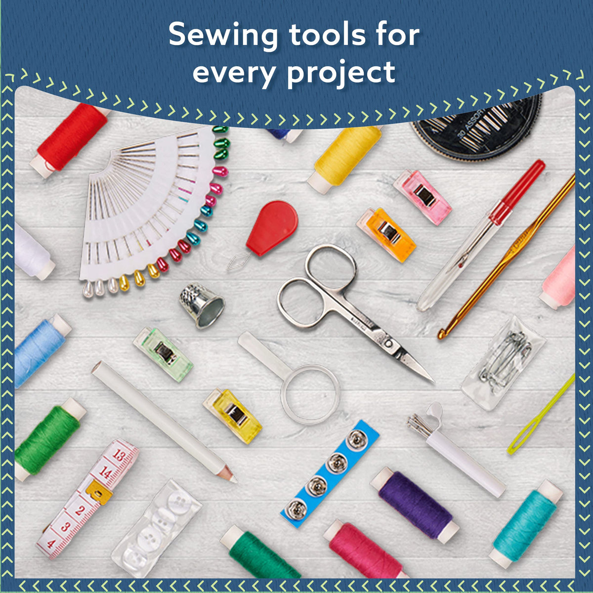 ARTIKA Sewing Kit for Adults and Kids - Small Beginner Set w/Multicolor Thread, Needles, Scissors, Thimble & Clips - Emergency Repair and Travel Kits - Sewing Accessories and Supplies