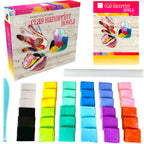 Hapinest Make Your Own Clay Handprint Bowl Kit for Kids, Arts and Crafts for Boys & Girls Ages 6 Years and Up