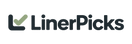 LinerPicks logo with sage checkmark